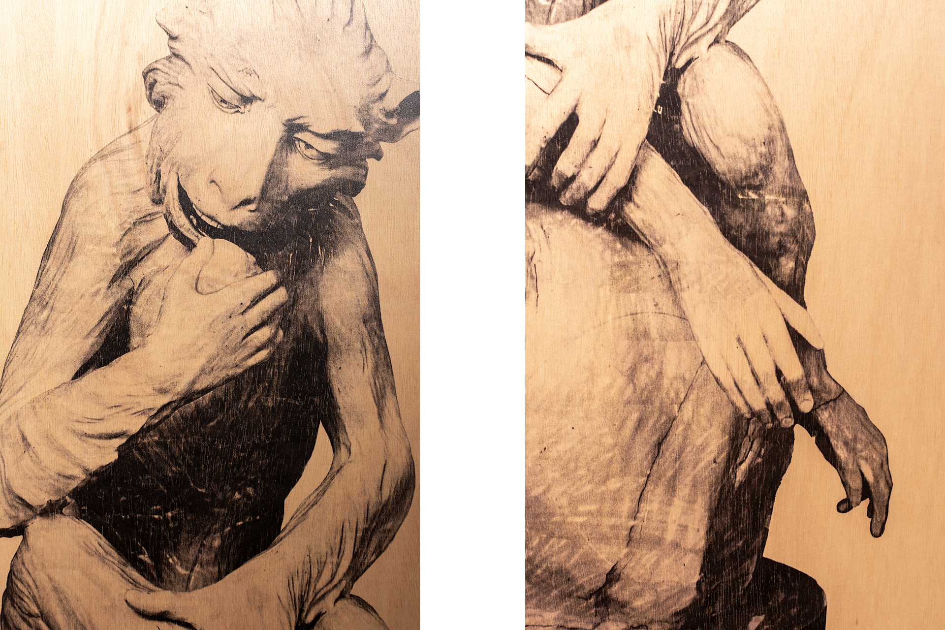 Porcelain Study II, detalle, 2024.
